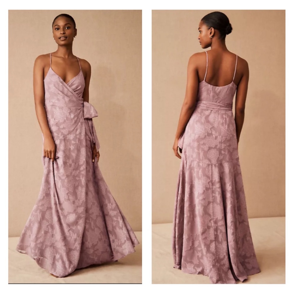 Anthropologie BHLDN Reid Dress in Lilac Smoke